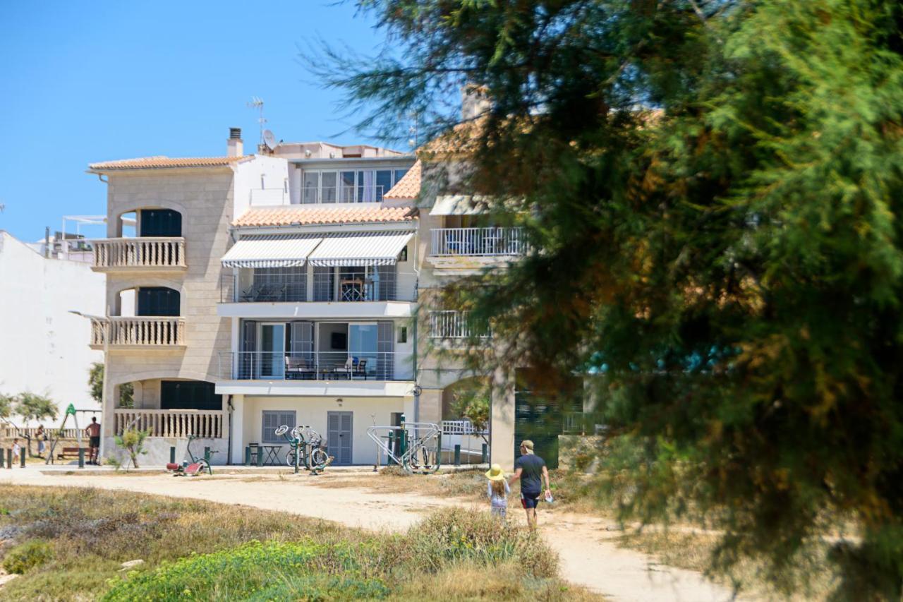 Blau Apartamento En Cala Galiota Con Vistas Al Mar Colònia de Sant Jordi Exterior foto